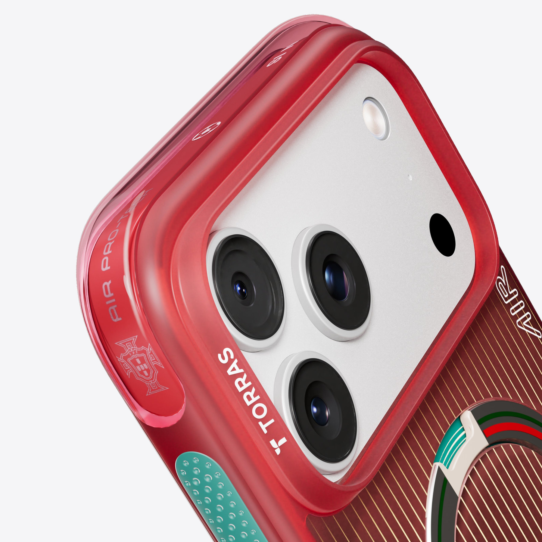 TORRAS phone case with raised bezel around the camera