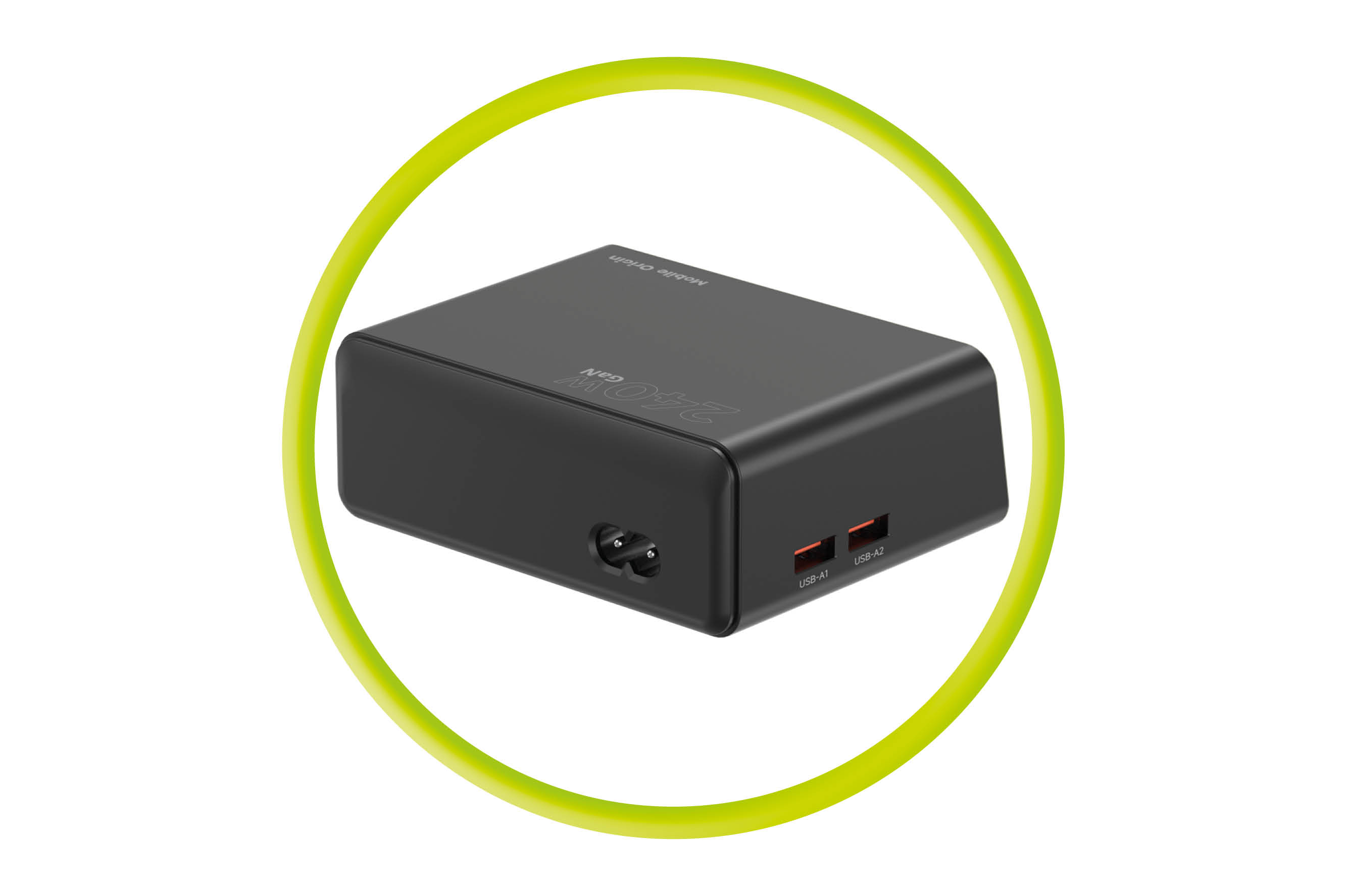 Mobile Origin USB-C cable with LCD display