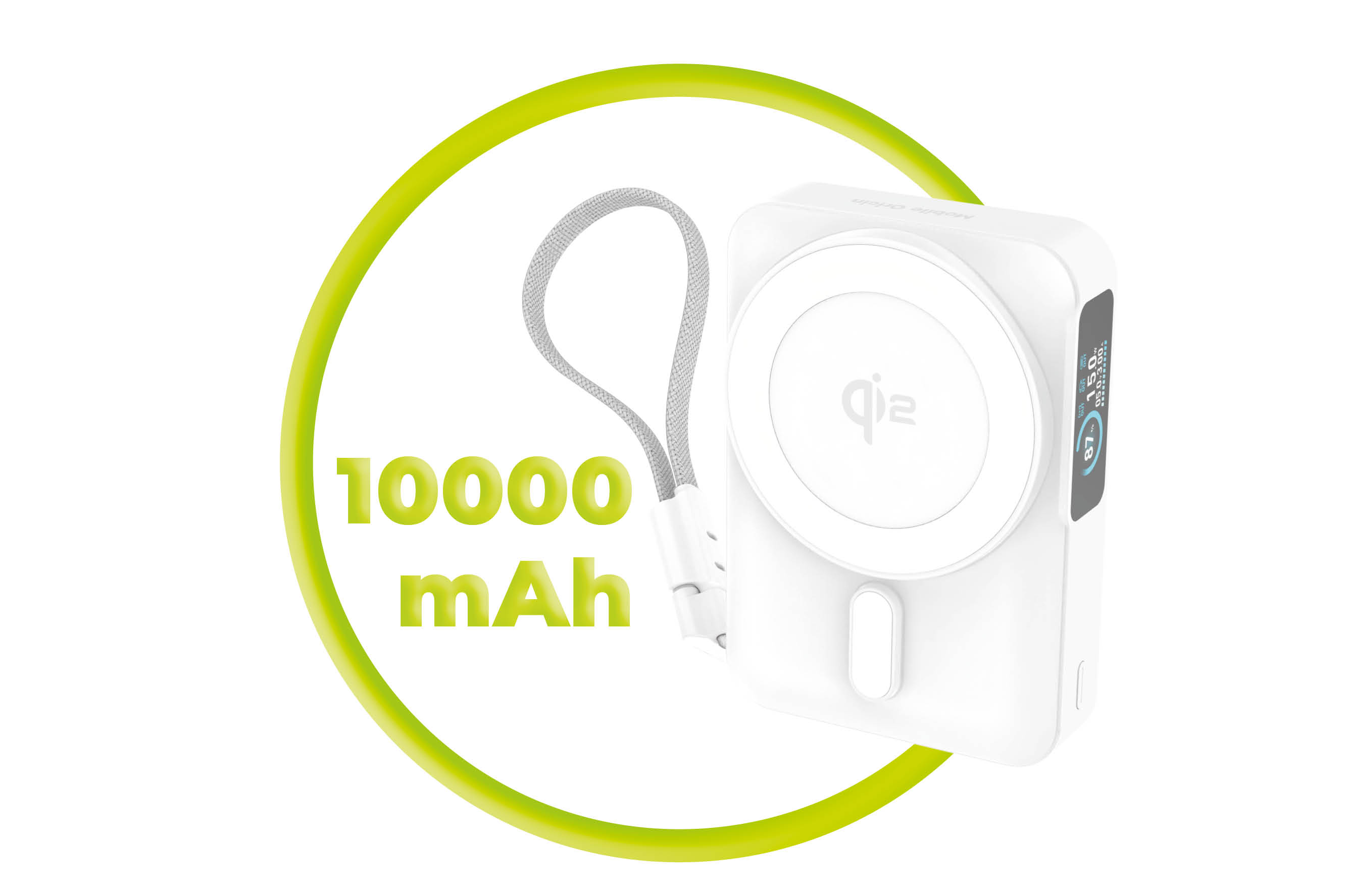 Mobile Origin power bank with Qi2 wireless charging