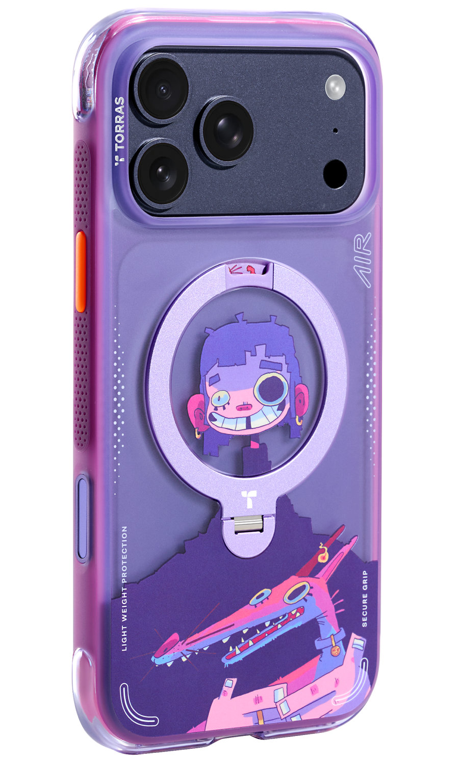 TORRAS X GAWX Q3 Air protective case with illustrated design