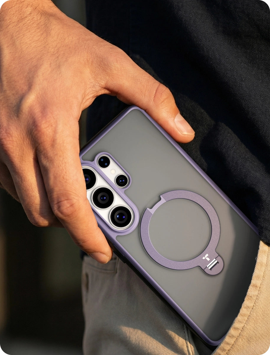 TORRAS protective case with flat back and rear ring