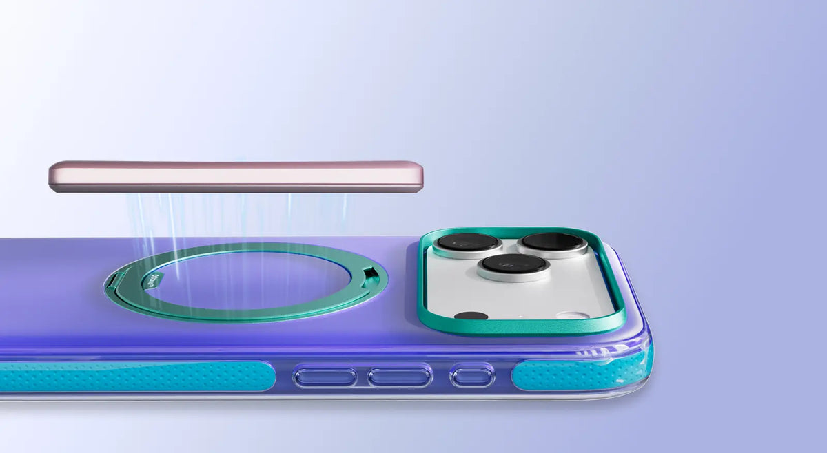 Magnetic design of the TORRAS Ostand O3 Hue case