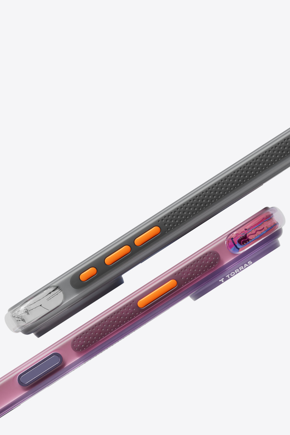 textured side of the TORRAS X GAWX Q3 Air protective case
